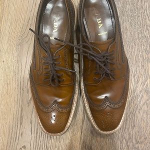 Prada oxfords barely worn size 6